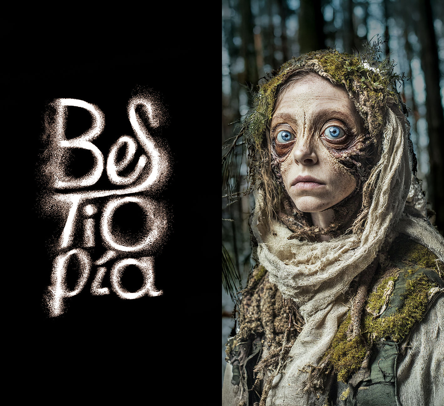 Slavic mythology creatures speculative design project AI-generated mythology Bestiopía art project uncanny aesthetics in art digital mythology illustrations posthuman art speculative bestiary future mythologies Slavic bestiary AI AI art meets folklore